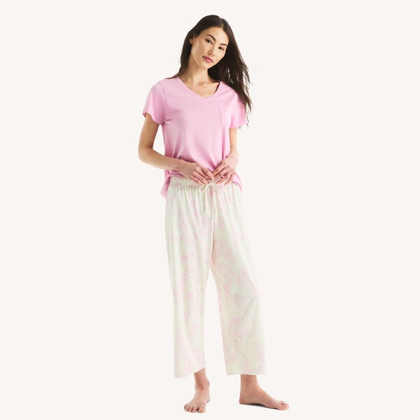 Printed Pajama Pant Set