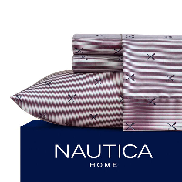 Coxswain Stripe Blue Full Sheet Set