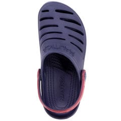 Embossed Striped Logo Slide Sandal,Oyster Bay Blue,large