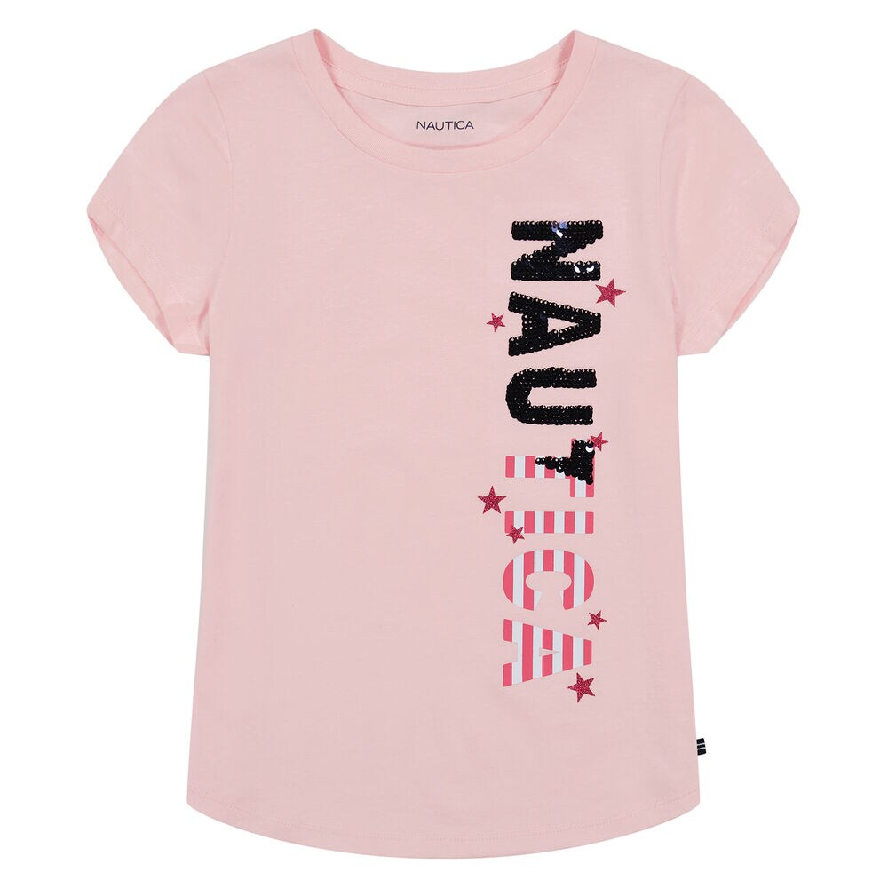 Toddler Girls' Americana T-Shirt (2T-4T),Sunguard Red,large