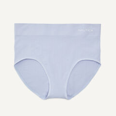 Ribbed Seamless Brief, 5-Pack,Pale Blue,large