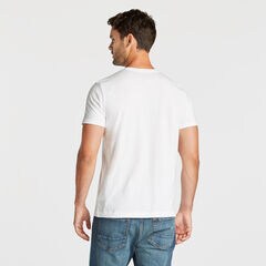BLOCK LOGO GRAPHIC TEE,Bright White,large
