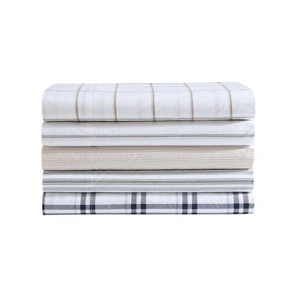 Coleridge Stripe Green Queen Sheet Set