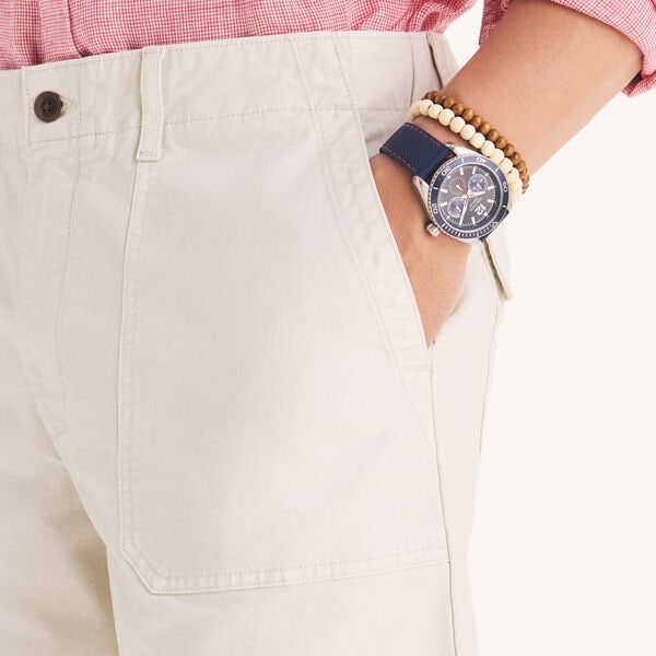 7" Stretch Canvas Utility Short