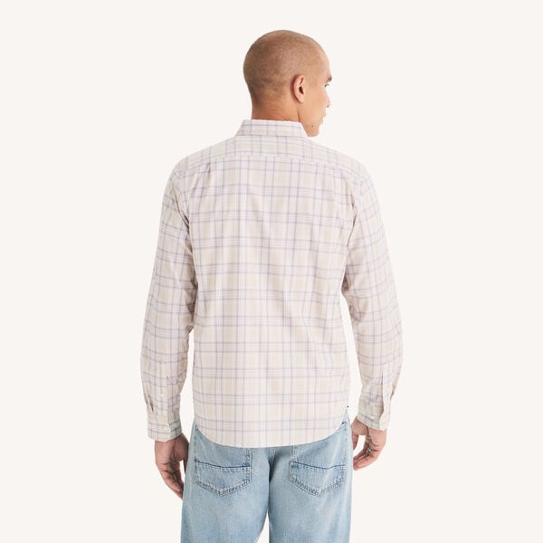 Classic Fit Plaid Shirt