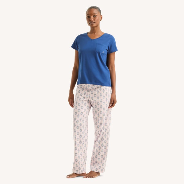 Printed Pajama Pant Set