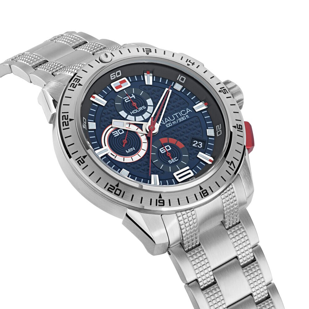 NST 101 STAINLESS STEEL WATCH,Multi,large