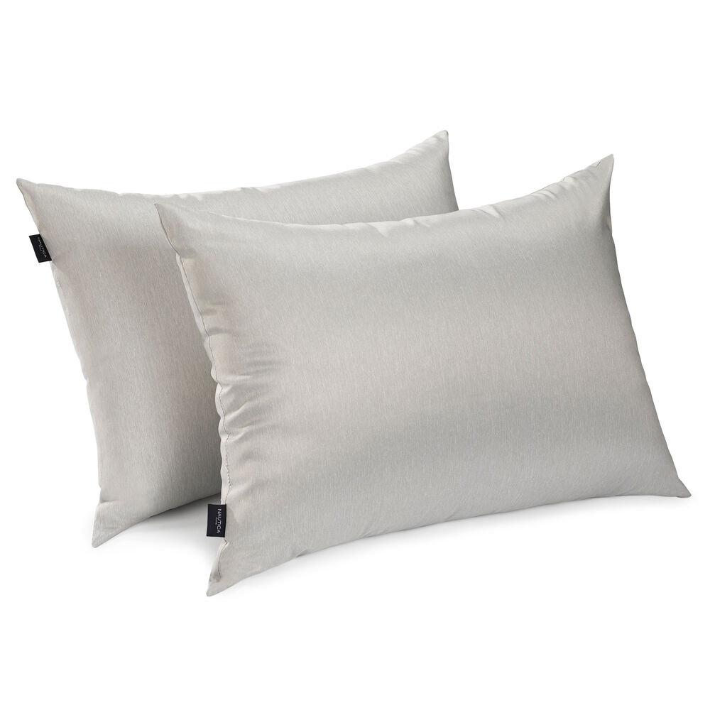 Charcoal-Infused King 2pc Pillows,Light Grey,large
