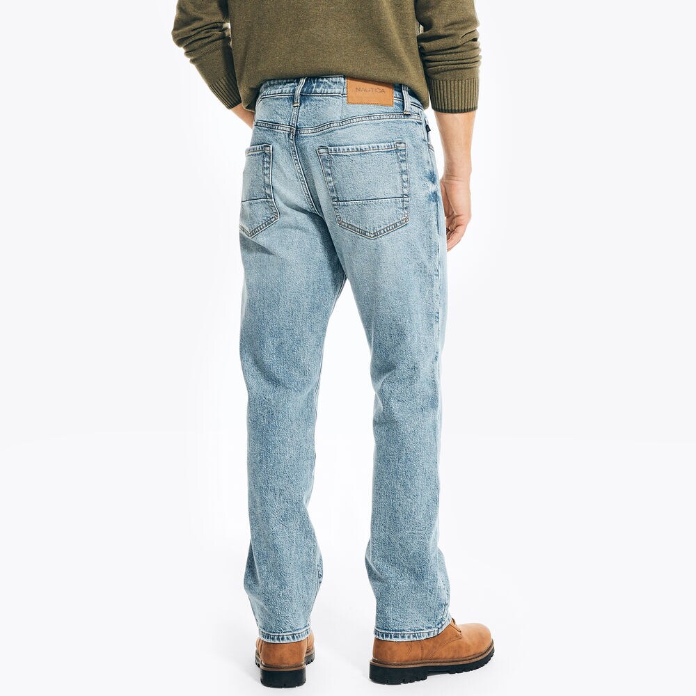 ORIGINAL RELAXED STRETCH DENIM,Navy,large