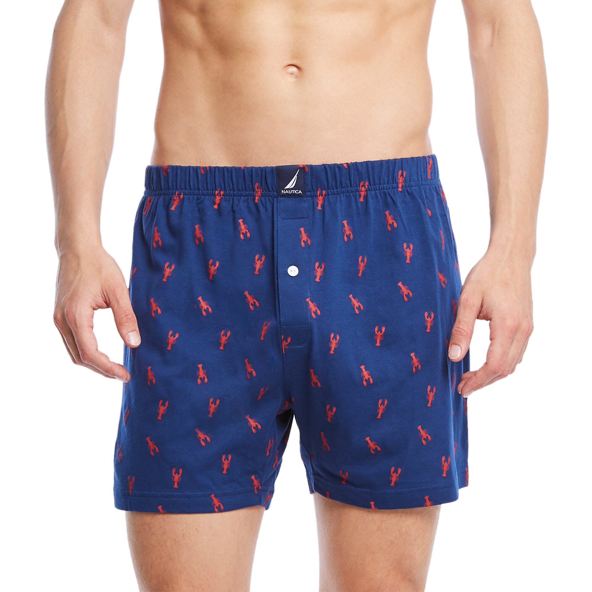 Lobster Motif Boxers | Nautica