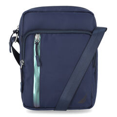 NYLON CROSSBODY BAG,Workshirt Blue,large