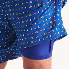 Big & Tall Quick-Dry Swim,Bolt Blue,large