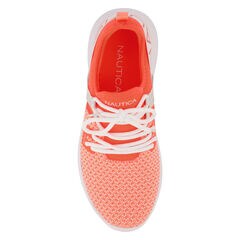 LOGO-STRAP MESH SNEAKER,Reckoning Red,large