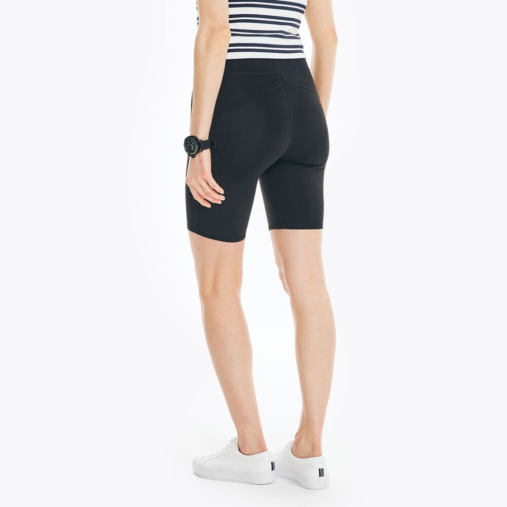 NAVTECH HIGH-WAISTED BIKER SHORT,True Black,large
