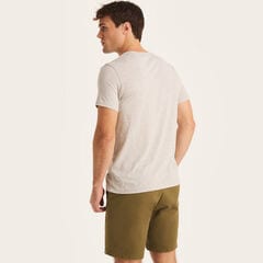 Nautica Challenge Graphic T-Shirt,Grey Heather,large