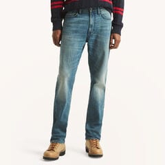 Vintage Straight Stretch Denim,REYNOLDS BAY WASH,large