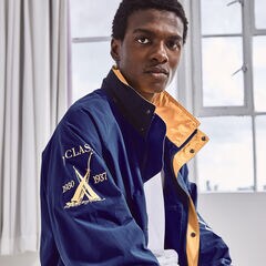 NAUTICA X URBAN NECESSITIES CHALLENGE JACKET,Lapis,large