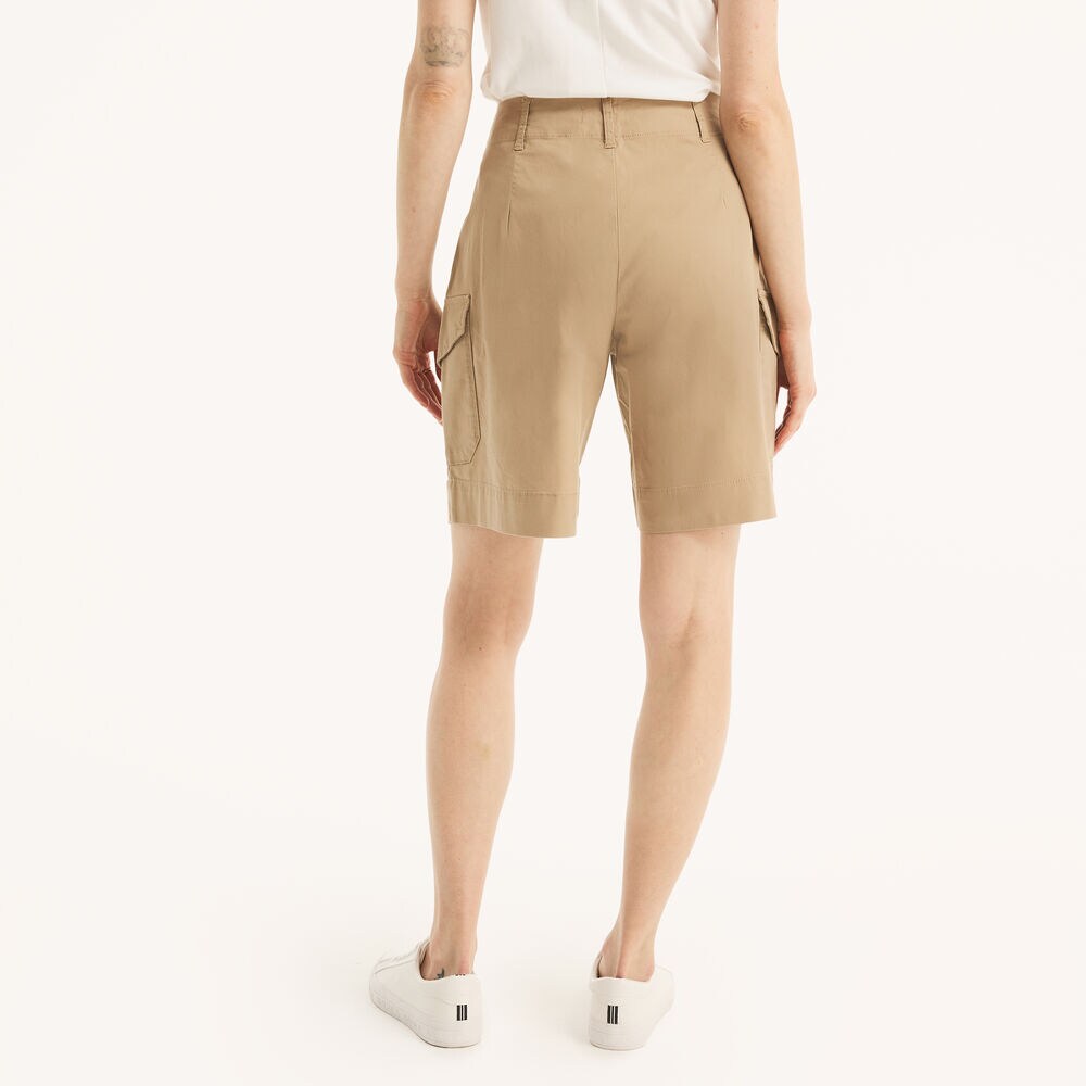 8" Bermuda Cargo Short,Burlap Heather,large