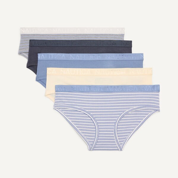 Stretch-Cotton Hipster Brief, 5-Pack