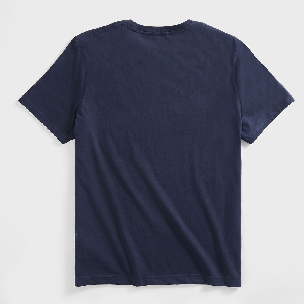 FLAG GRAPHIC T-SHIRT,Navy,large