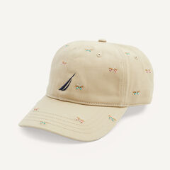 brand icon Embroidered Printed Cap,Woodsage,large