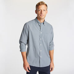 CLASSIC FIT NON-IRON PERFORMANCE TWILL SHIRT,Spruce,large