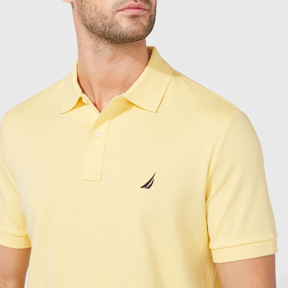 CLASSIC FIT PREMIUM COTTON POLO,Corn,large