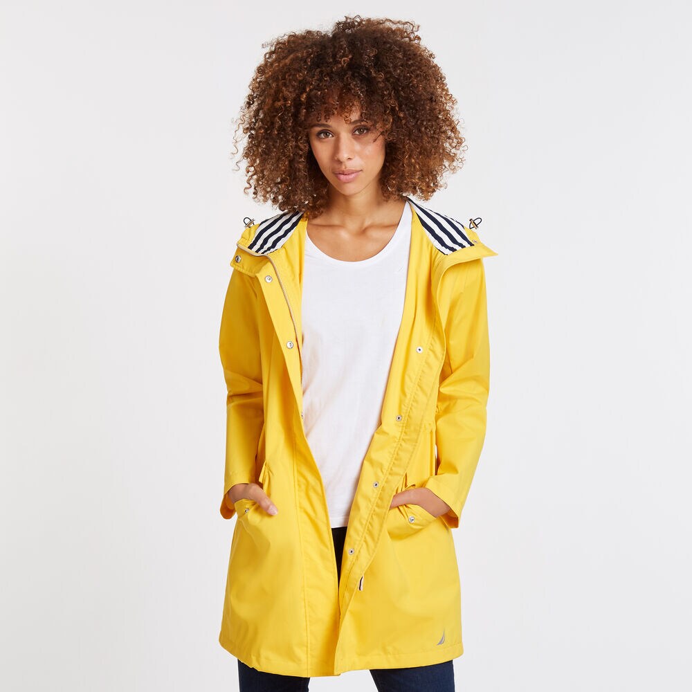 Signature Rainbreaker Jacket,Nautica Yellow,large