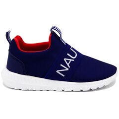 BOYS' LOGO SLIP-ON SNEAKER,Ice Blue,large