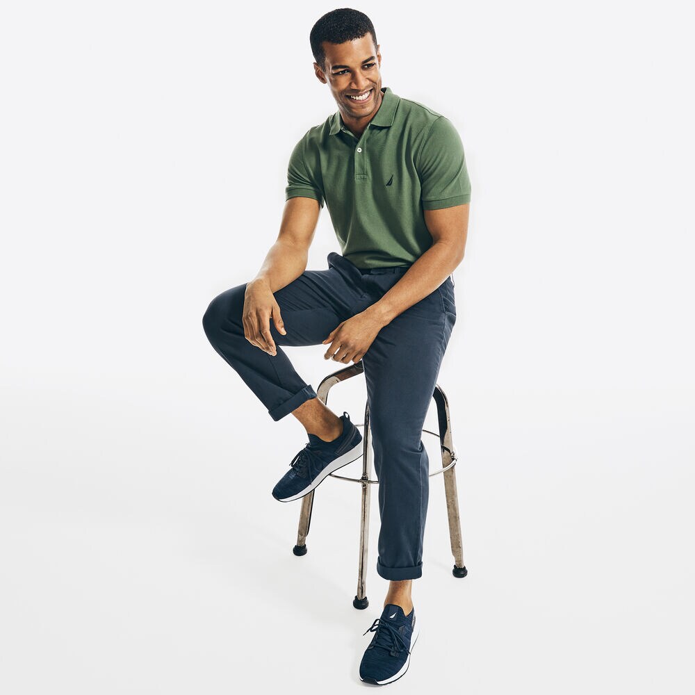 CLASSIC FIT DECK POLO,Pineforest,large