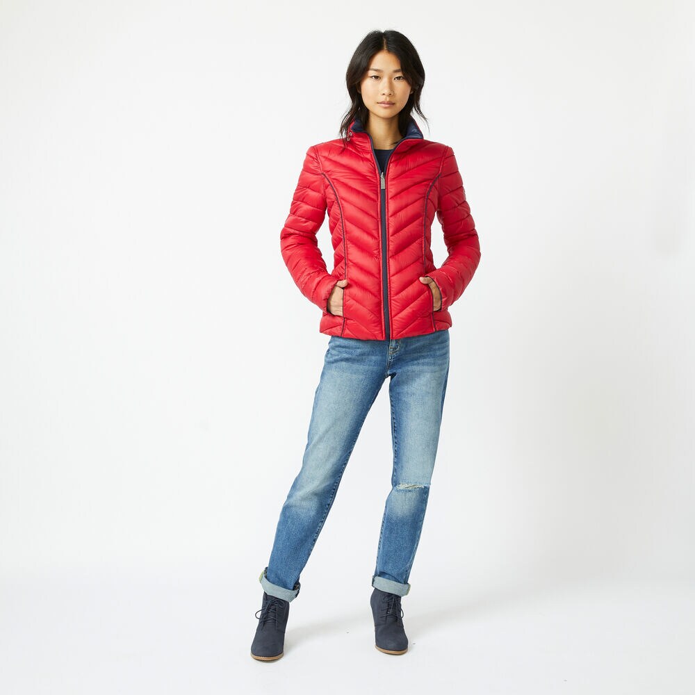 REVERSIBLE PACKABLE HOODED COAT,Tomales Red,large