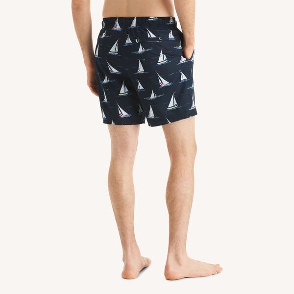 7" Printed Quick-Dry Swim