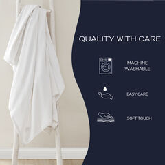 RIPPLE COVE TWIN BLANKET,Antique White Wash,large