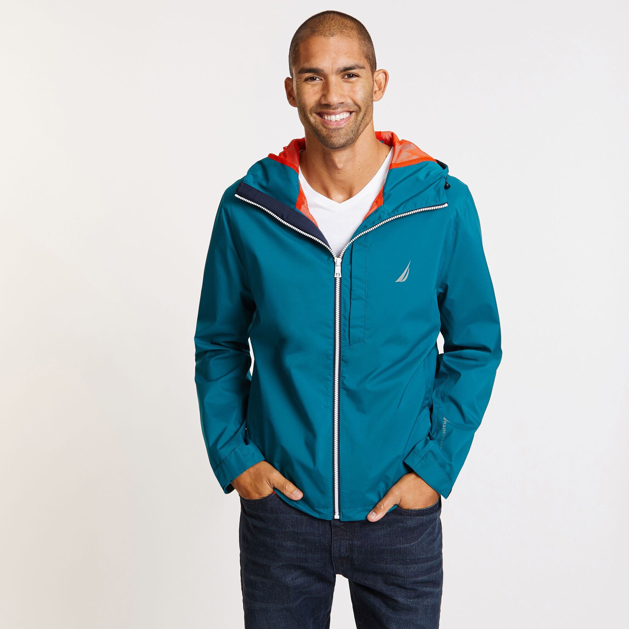Discovery Rainbreaker Jacket,Shaded Spruce,large