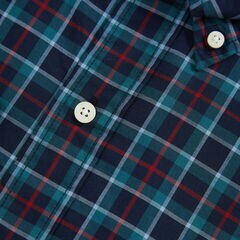 BIG & TALL PLAID SHIRT,Peacoat,large