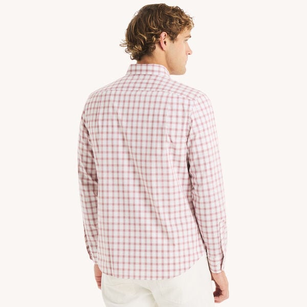 Classic Fit Wrinkle-Resistant Plaid Shirt