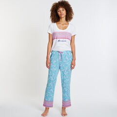 Summer Pias Pajama Set,Chrome Blue,large