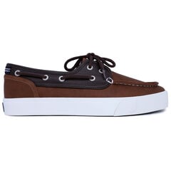 Spinnaker Boat Shoe,Dark Brown Heather,large