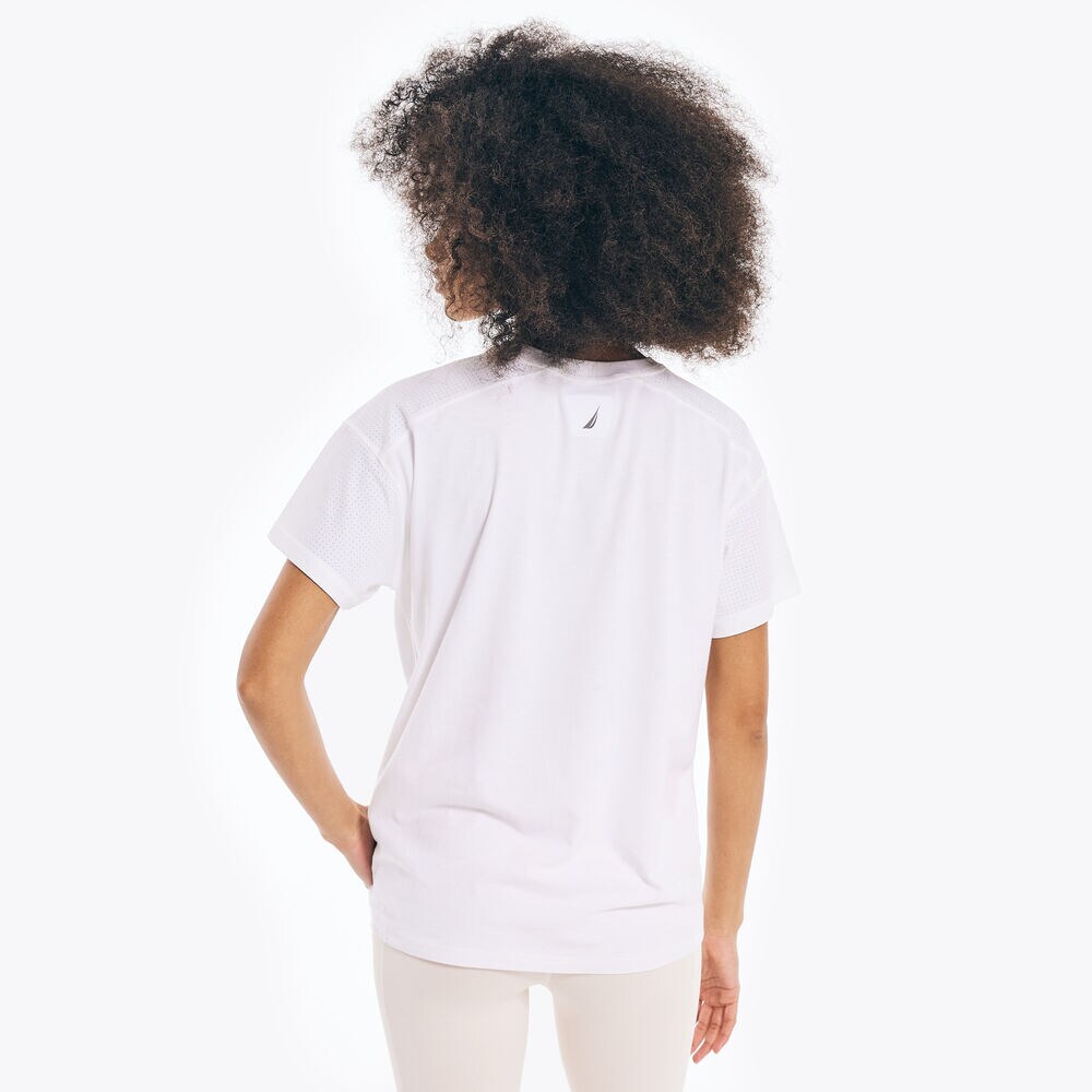 NAVTECH MESH T-SHIRT,Bright White,large