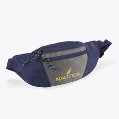 LOGO FANNY PACK,Workshirt Blue,large