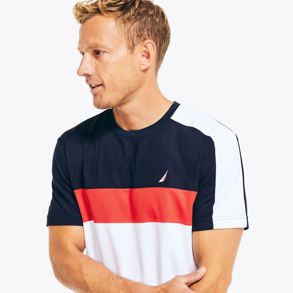 Navtech Sustainably Crafted T-Shirt,Navy,large