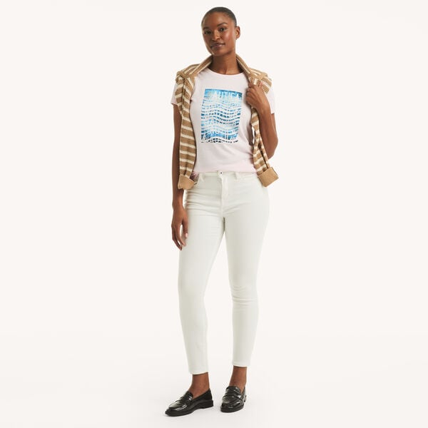 Infinite Waves Foil Graphic T-Shirt