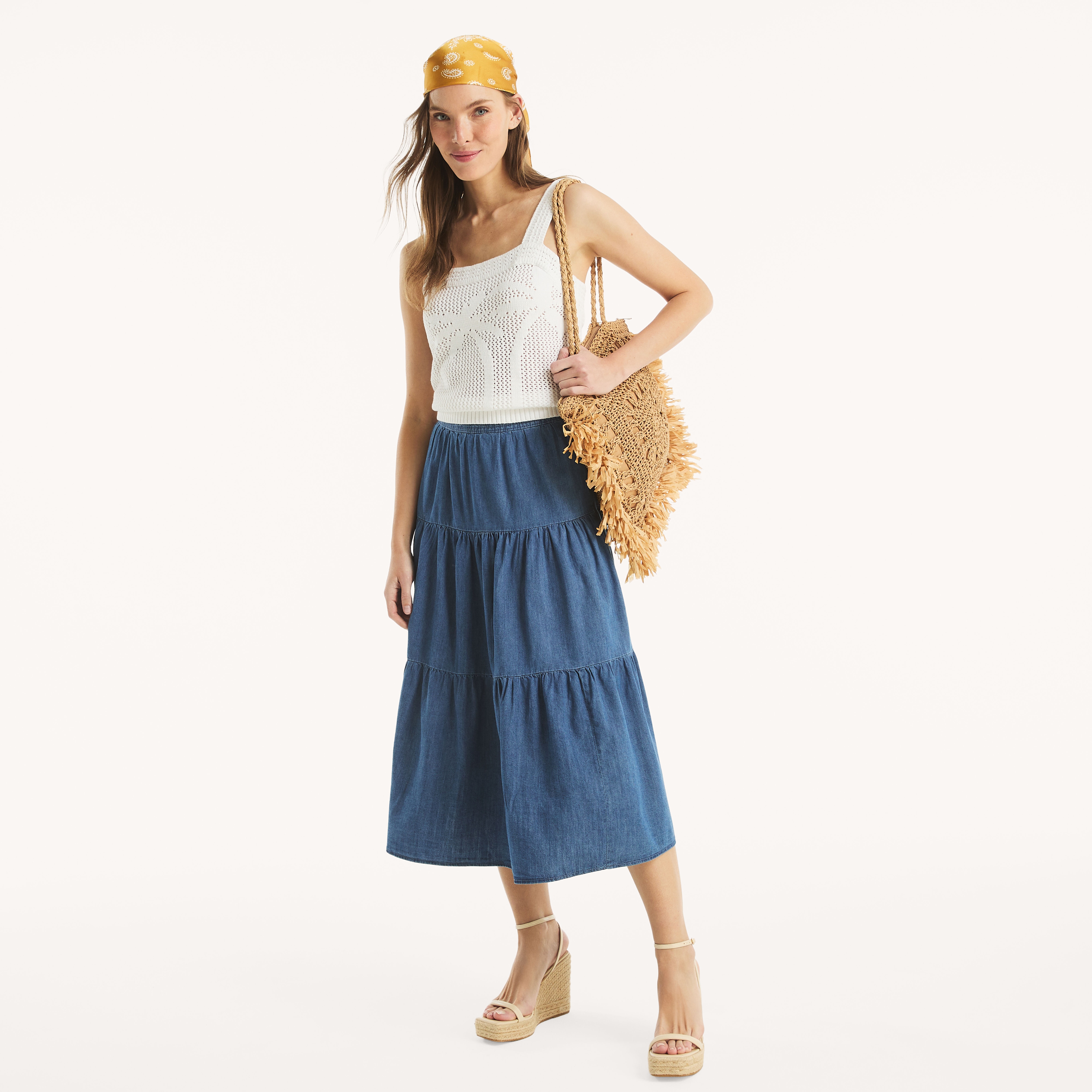 chambray-midi-skirt-