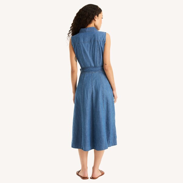 Chambray Shirt Dress