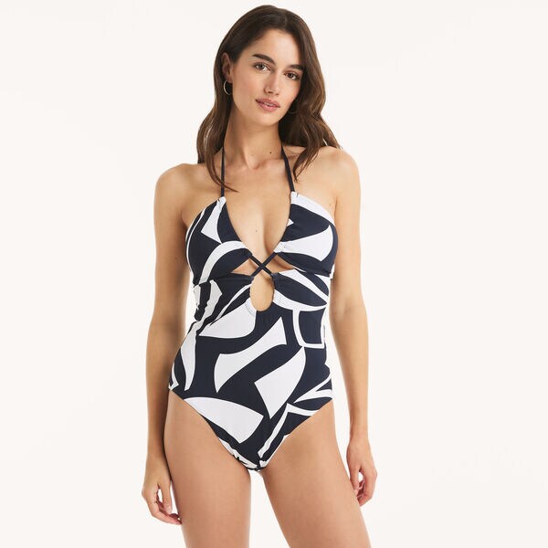 Printed One-Piece Swim
