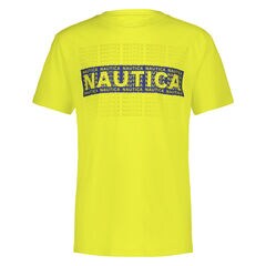 TODDLER BOYS' LAYERED BOX LOGO GRAPHIC T-SHIRT (2T-4T),Yellow Zest,large