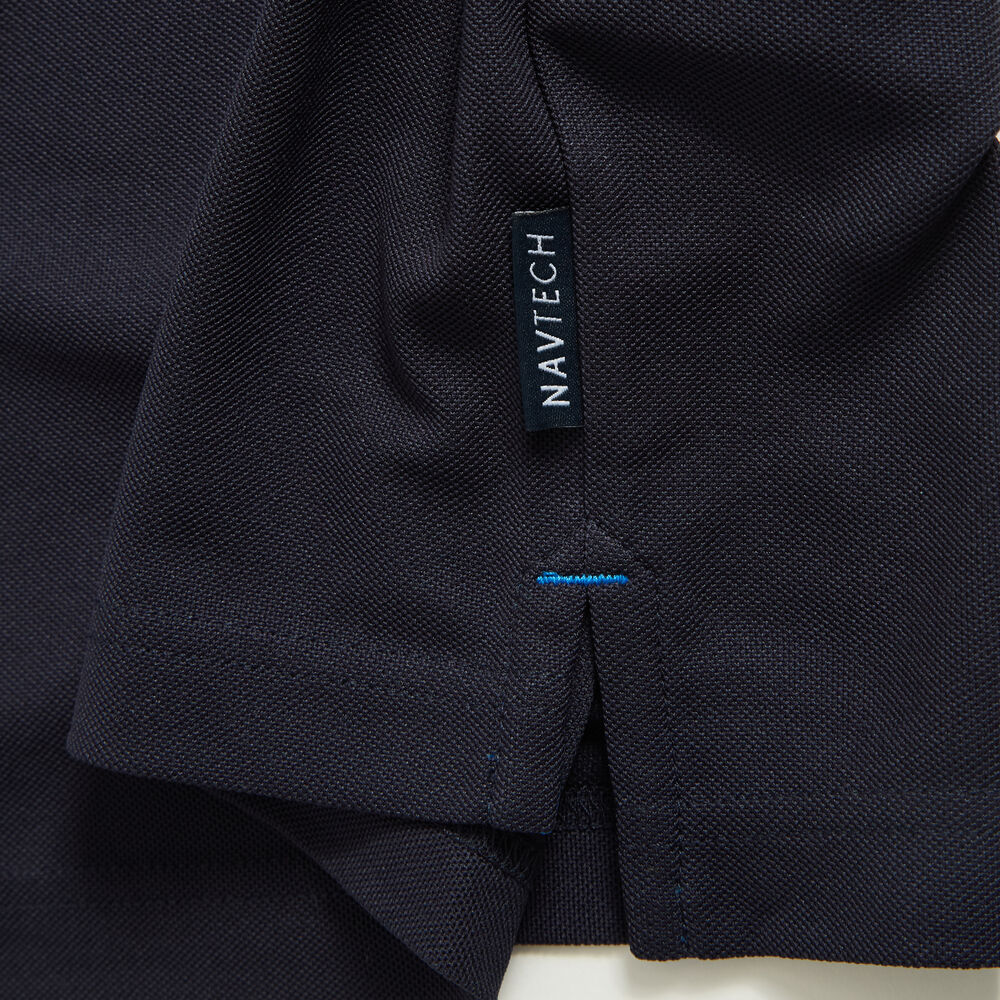 CLASSIC FIT COLORBLOCK POLO,Navy,large