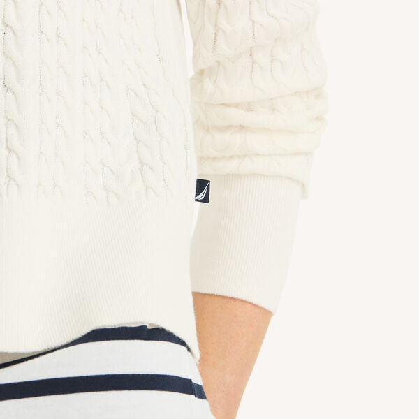 Cable-Knit Cardigan
