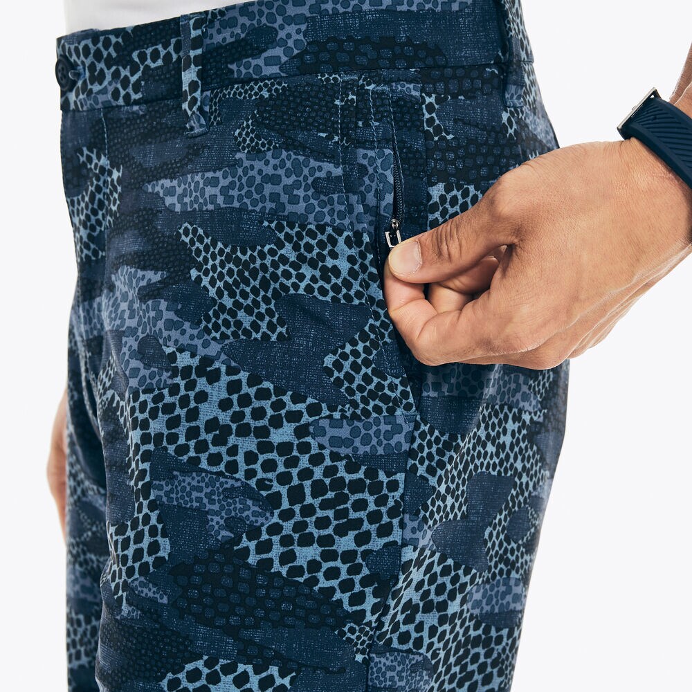 NAVTECH 8.5" PRINTED SHORT,Pure Adriatic Sea Wash,large