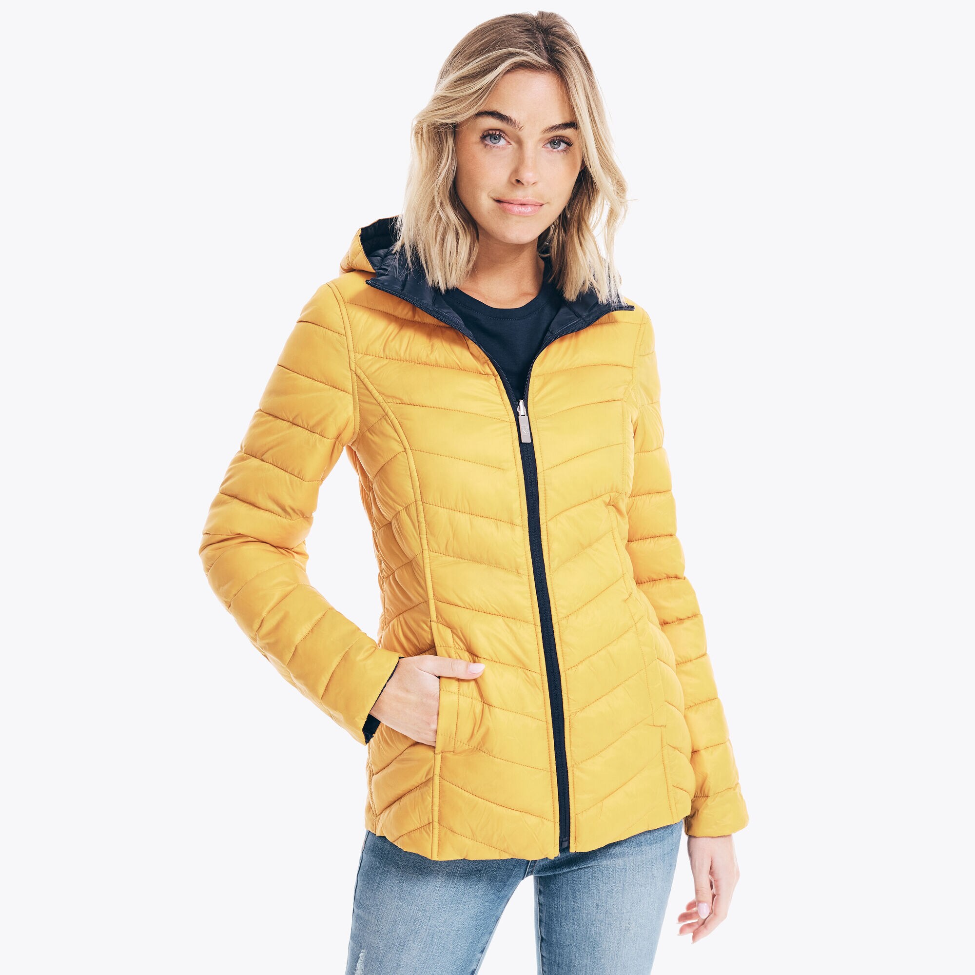 REVERSIBLE HOODED PUFFER,Kernel,large
